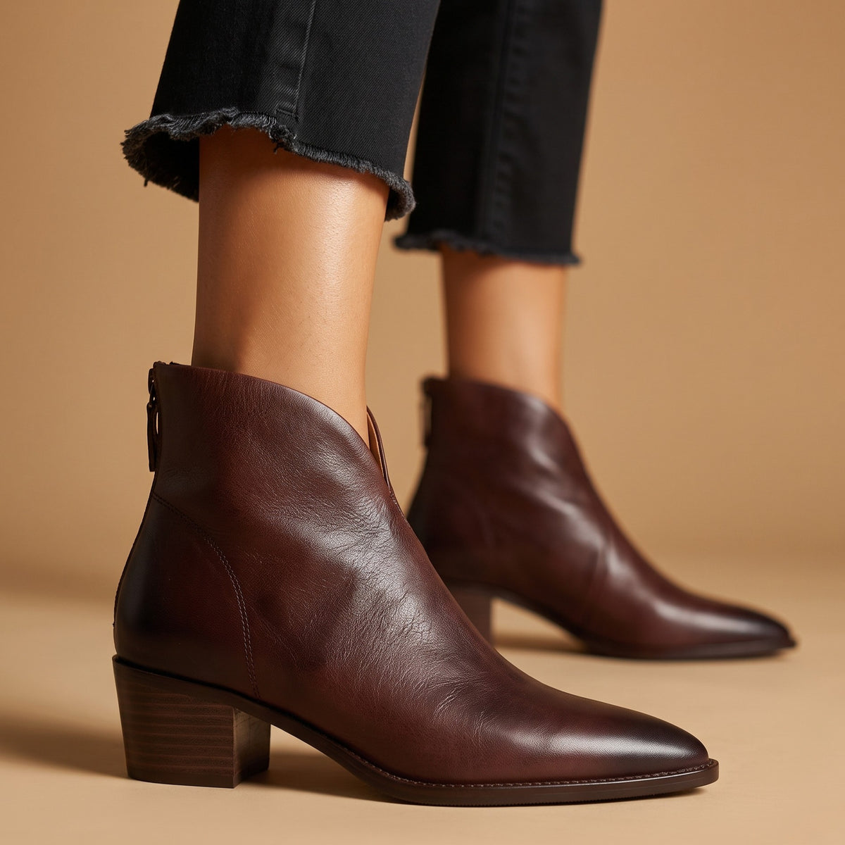 Marion Leather Boots