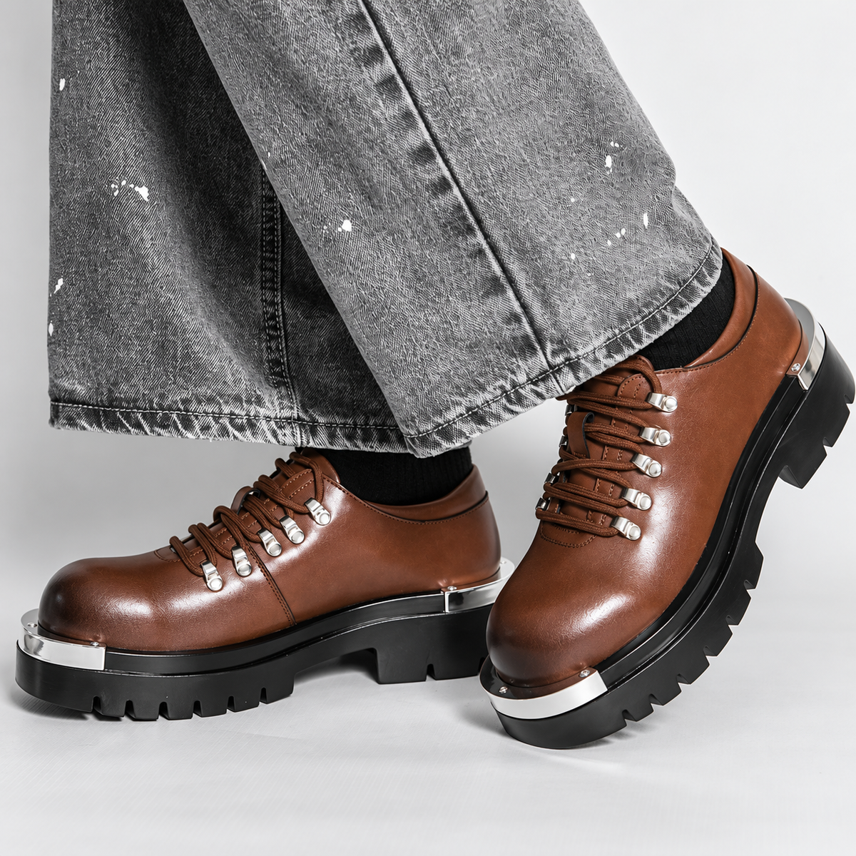 Beckett Leather Derbies