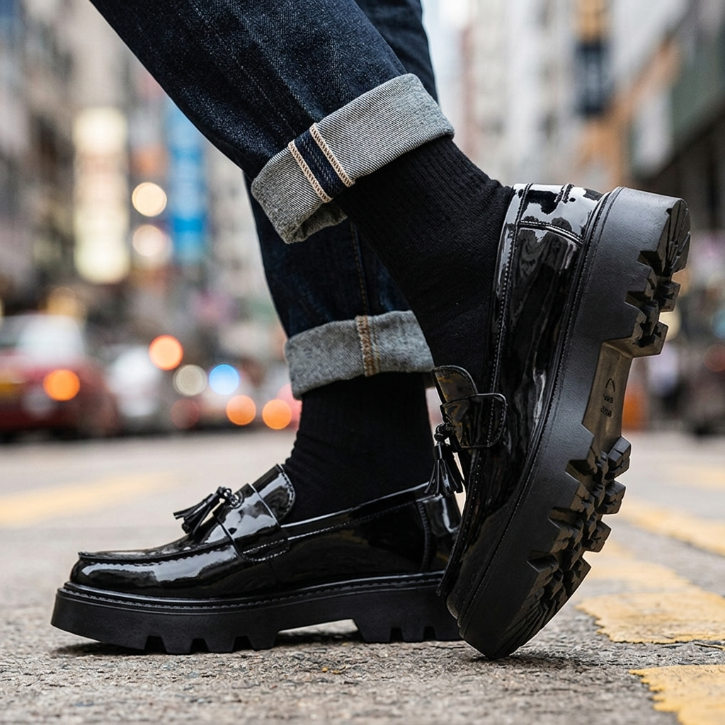 Dawson Leather Tassel Loafers