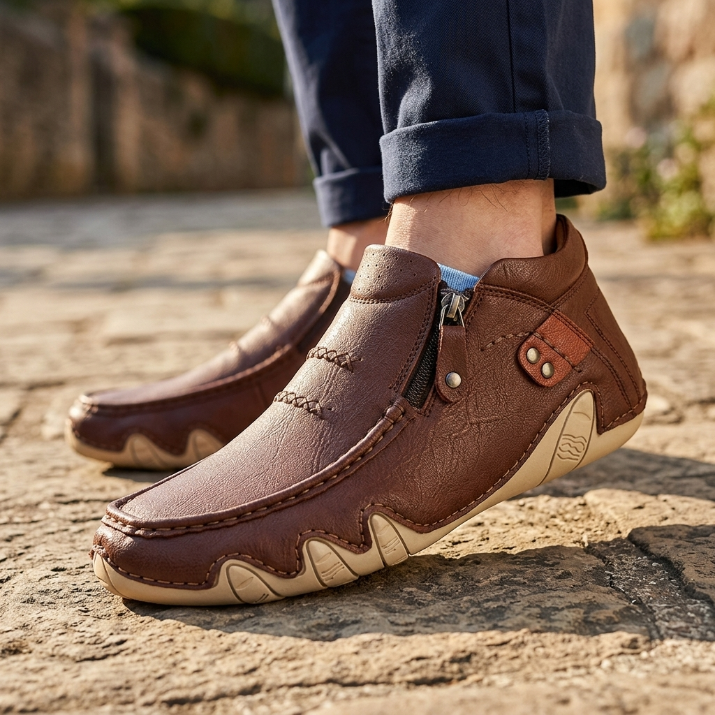 Hendrix Leather Boots