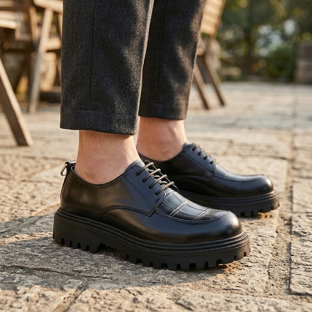 Richard Leather Derbies