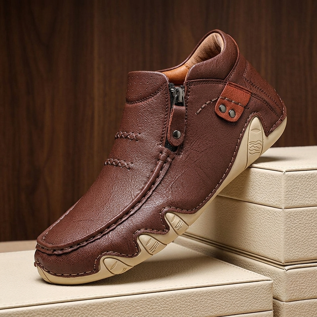 Hendrix Leather Boots