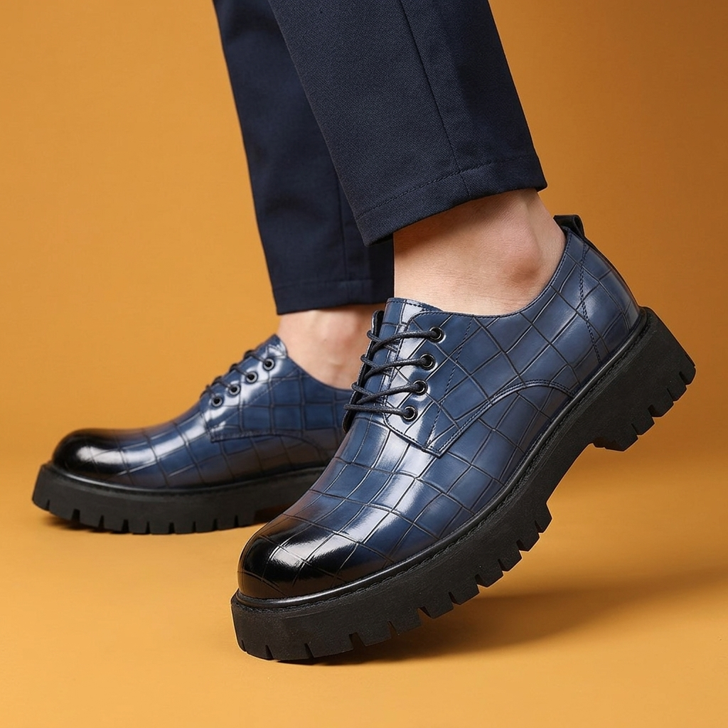 Preston Leather Lug Derbies
