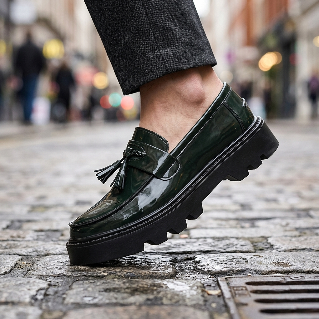 Dawson Leather Tassel Loafers