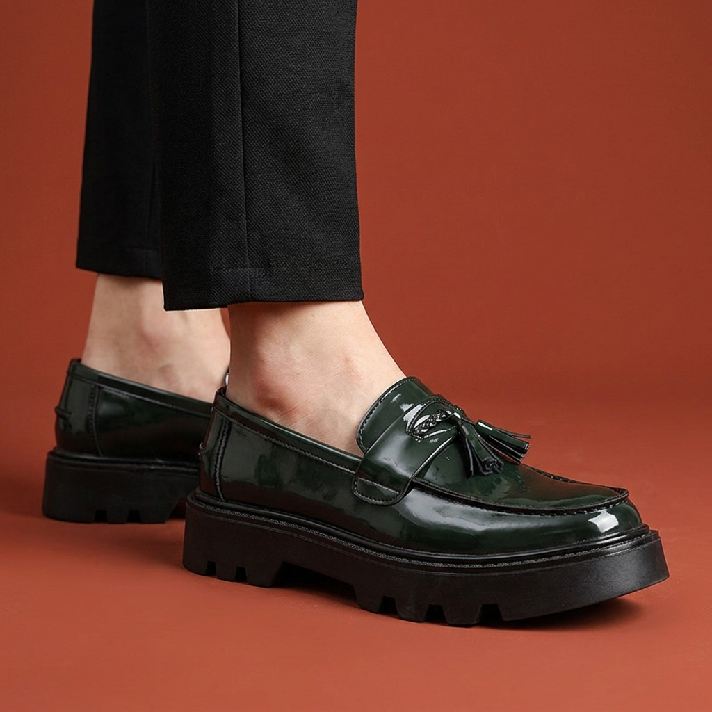 Dawson Leather Tassel Loafers