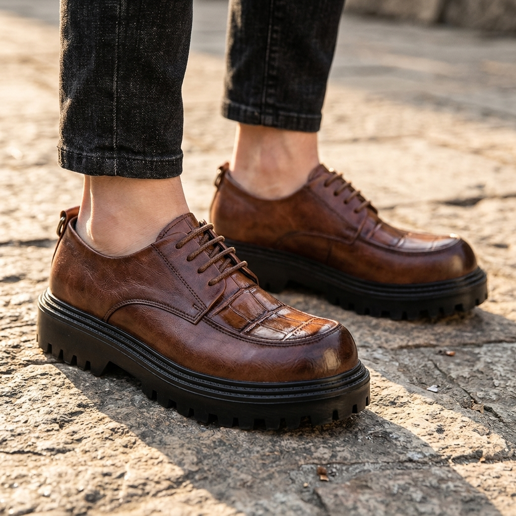Richard Leather Derbies