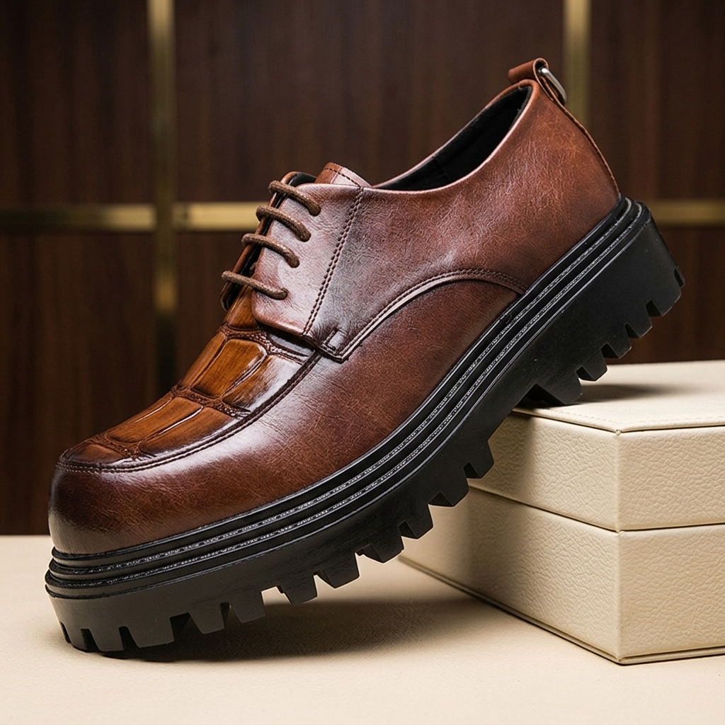 Richard Leather Derbies