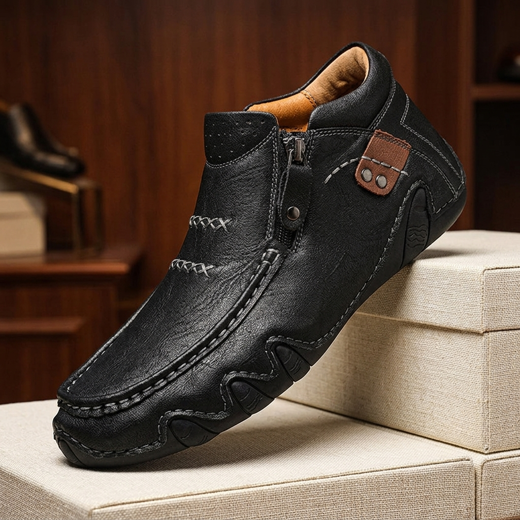 Hendrix Leather Boots