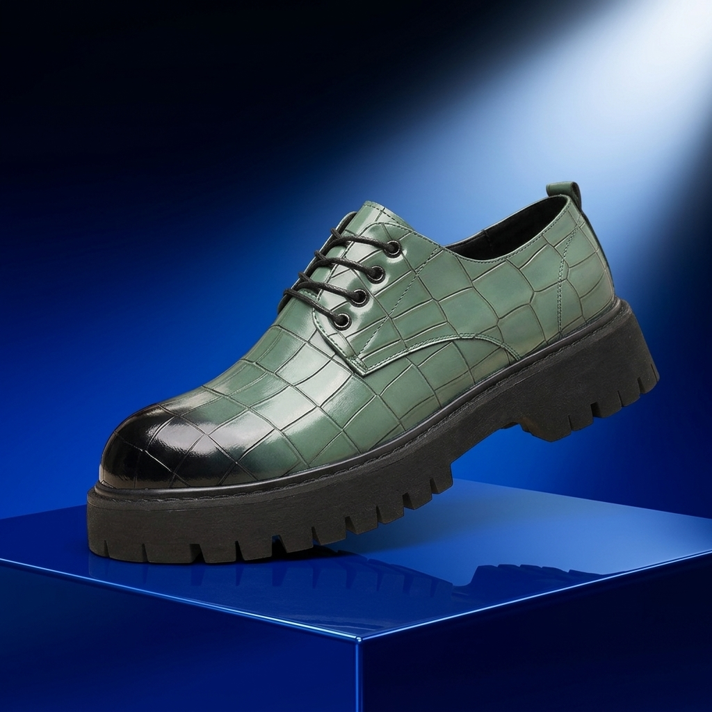 Preston Leather Lug Derbies