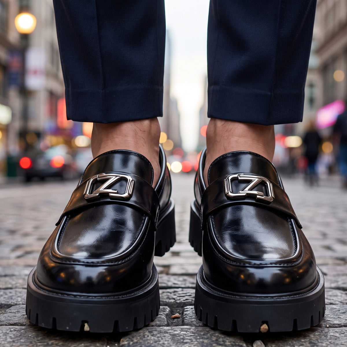 Zayn Leather Derbies