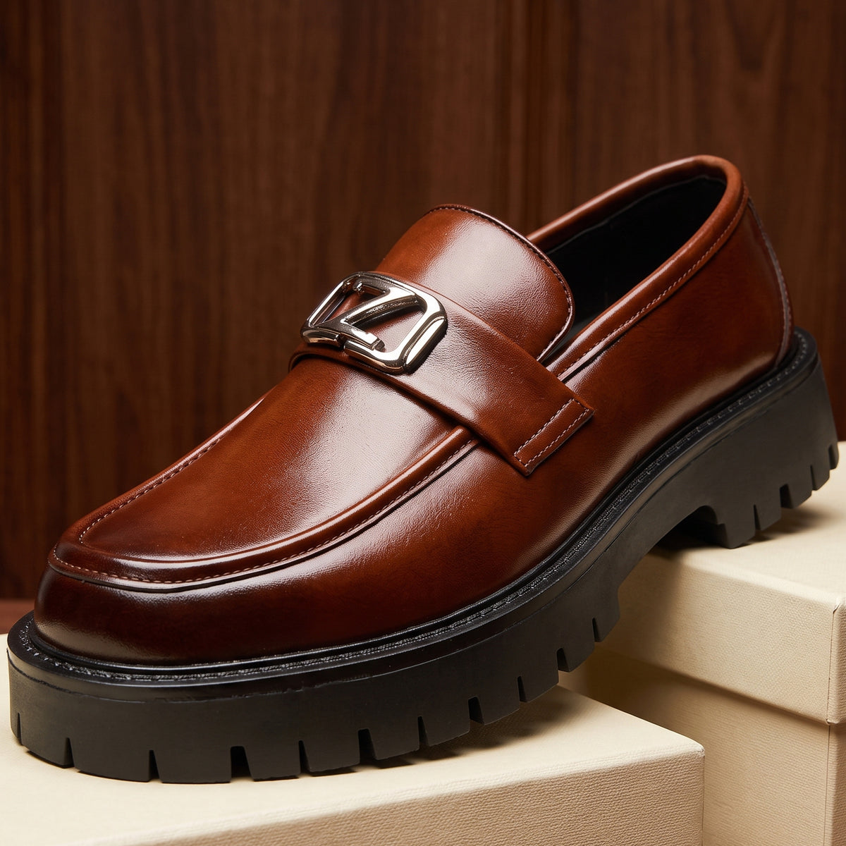 Zayn Leather Derbies