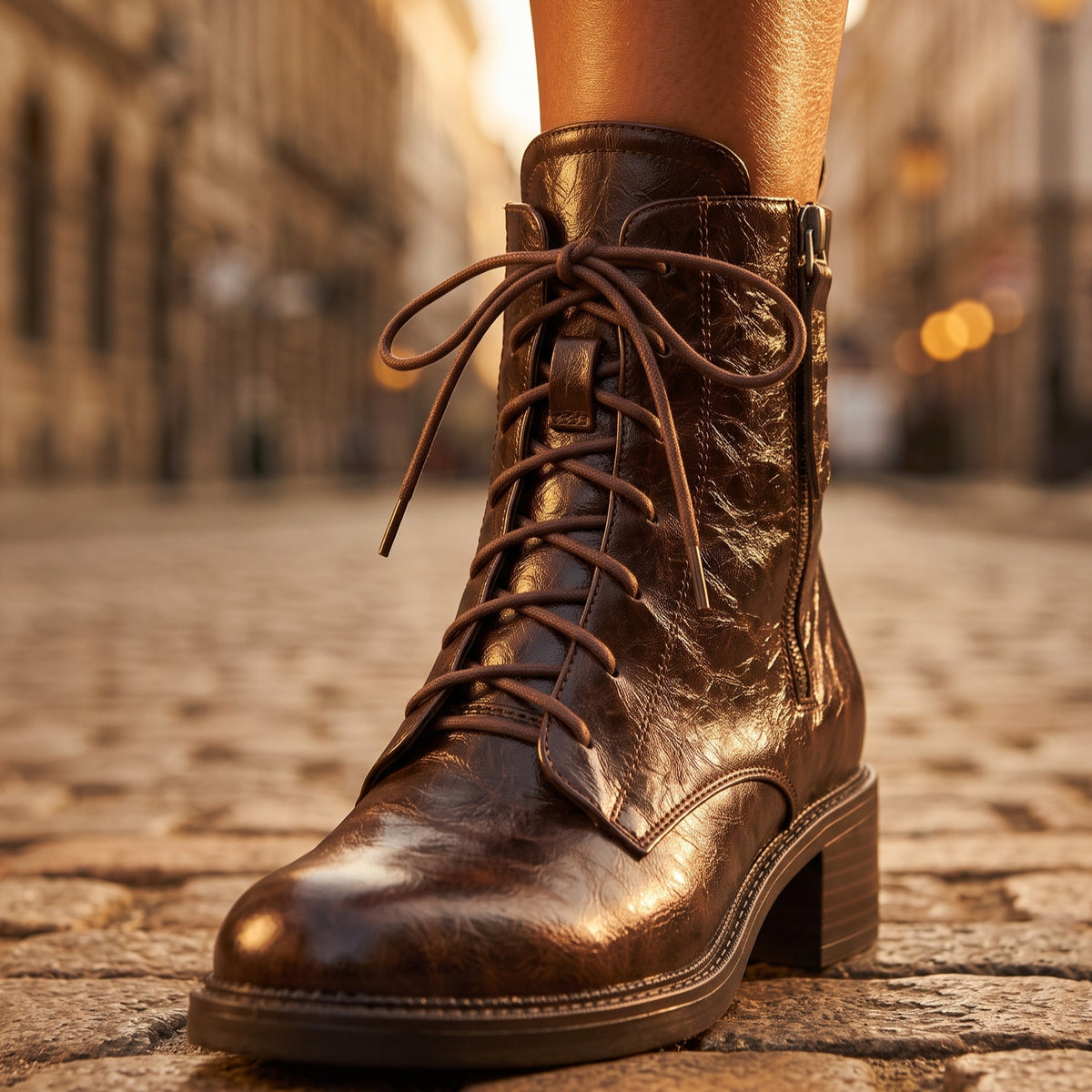 Adeline Genuine Leather Boots
