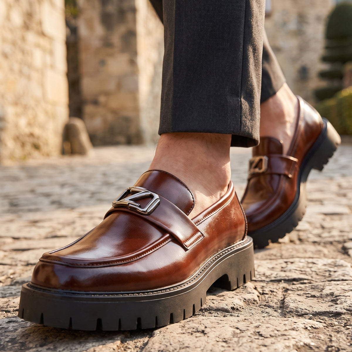 Zayn Leather Derbies