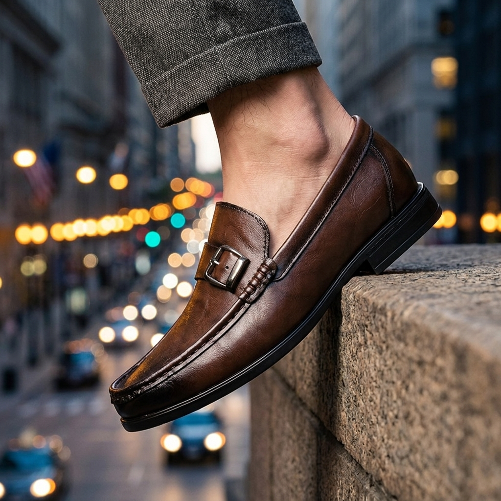 Karson Leather Loafers
