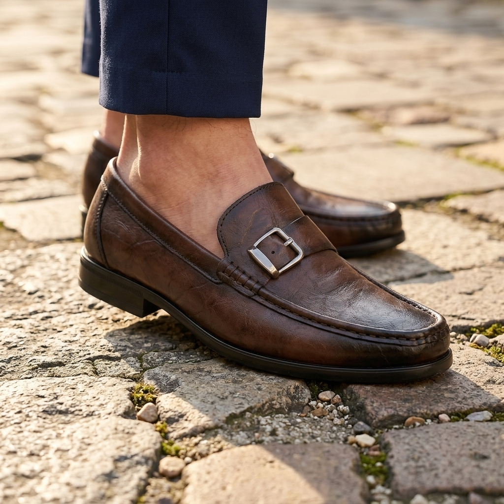 Karson Leather Loafers