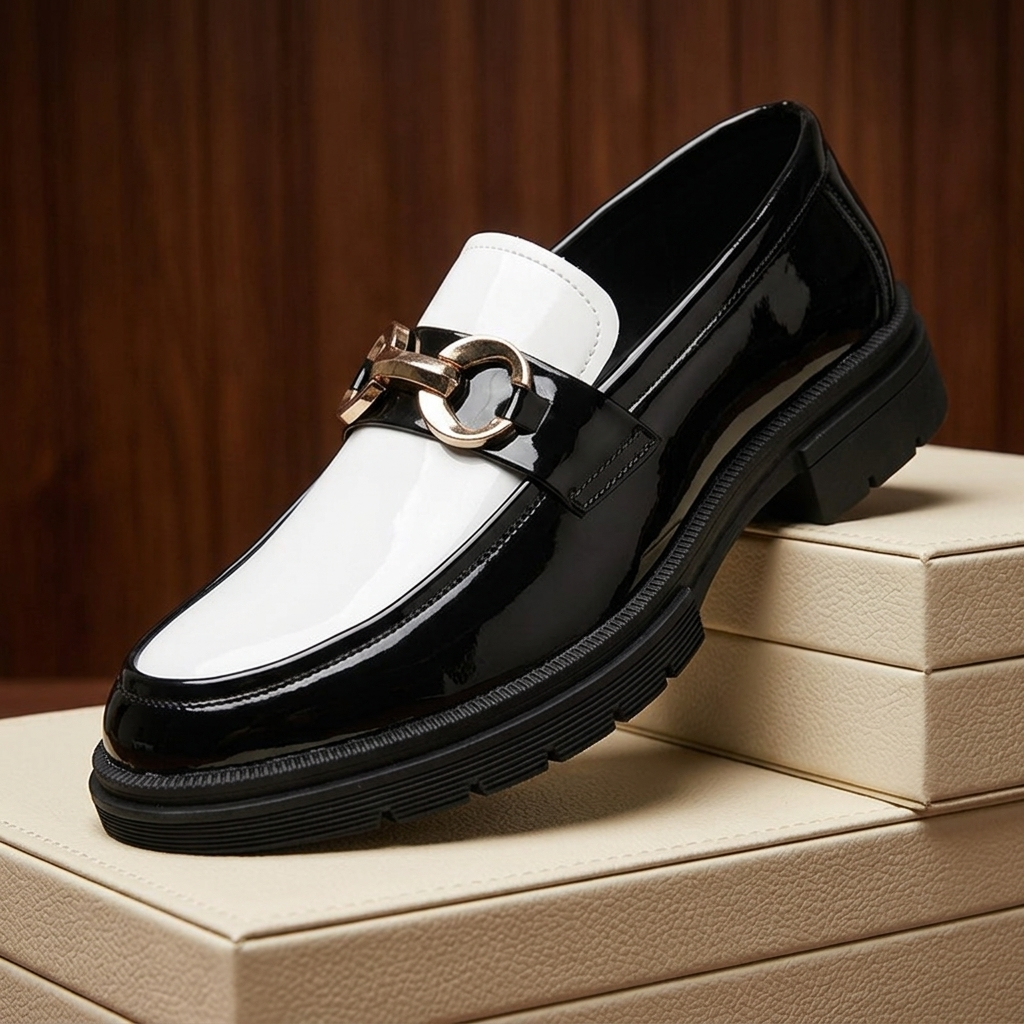 Kingston Retro Leather Loafers