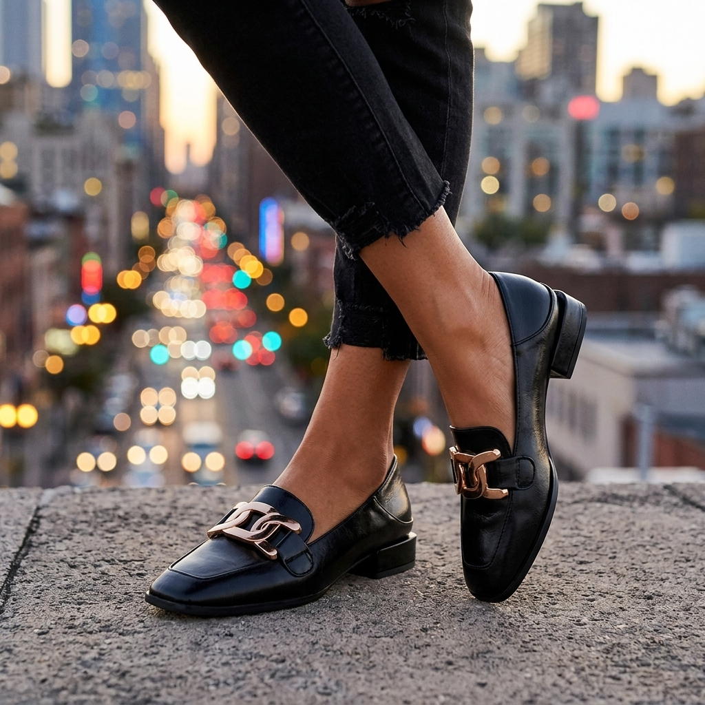 Delaney Leather Loafers