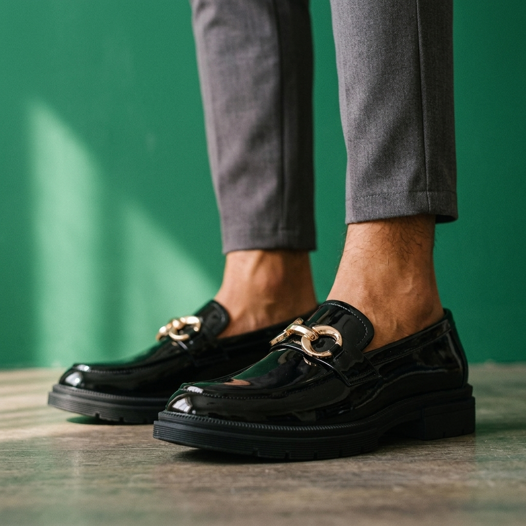 Kingston Retro Leather Loafers