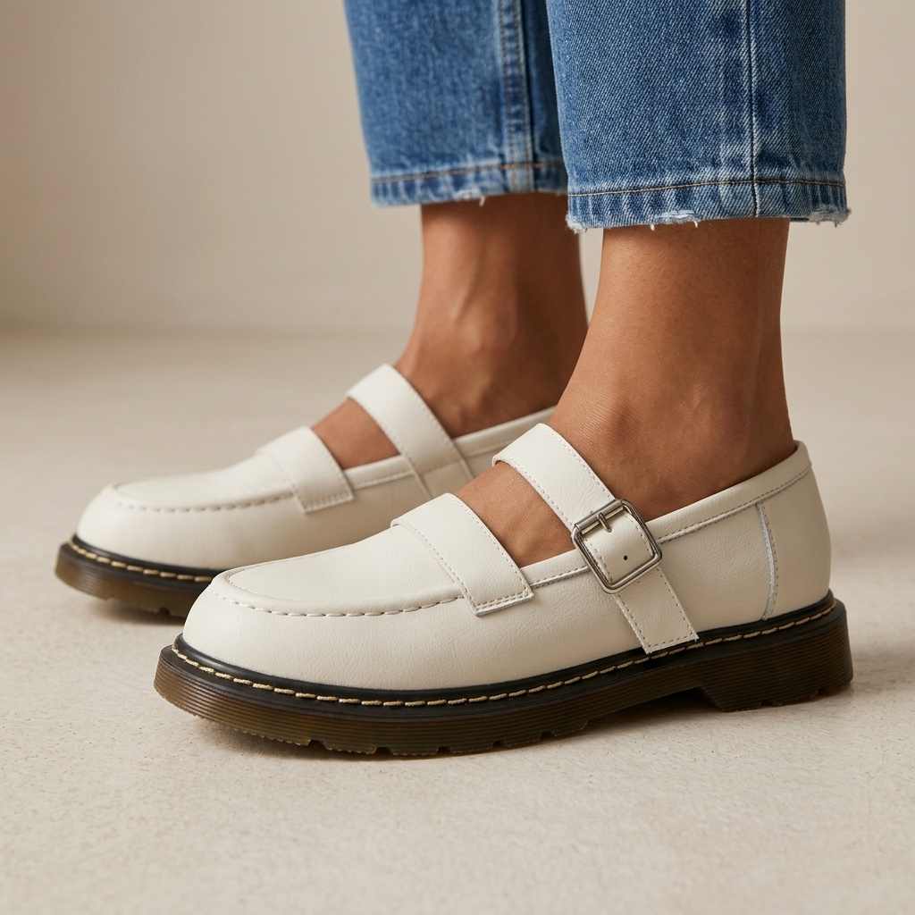 Camille Leather Derbies