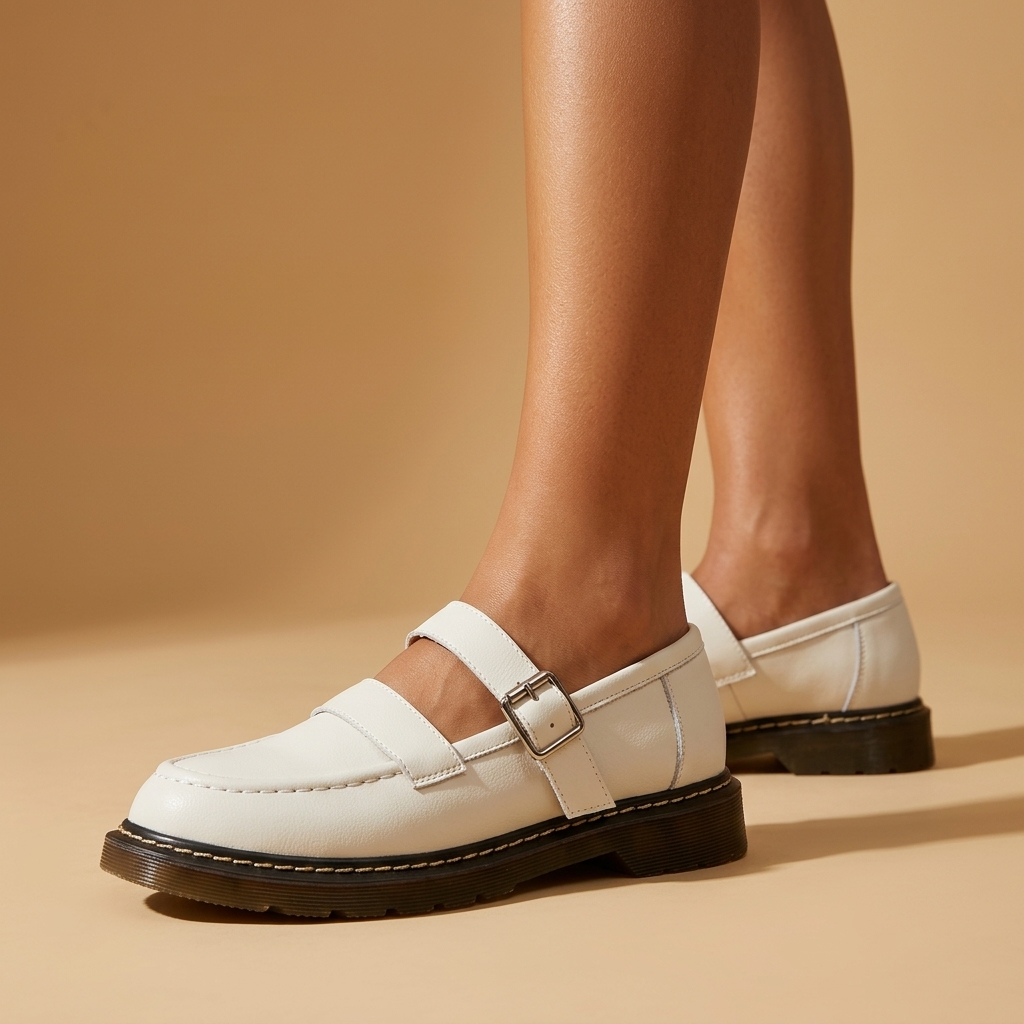 Camille Leather Derbies