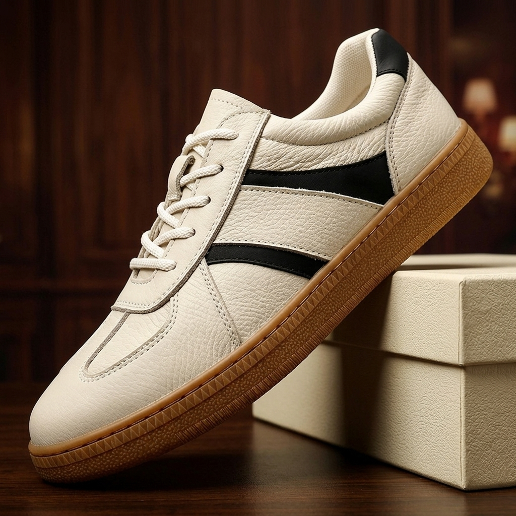 Calder Genuine Leather Sneakers