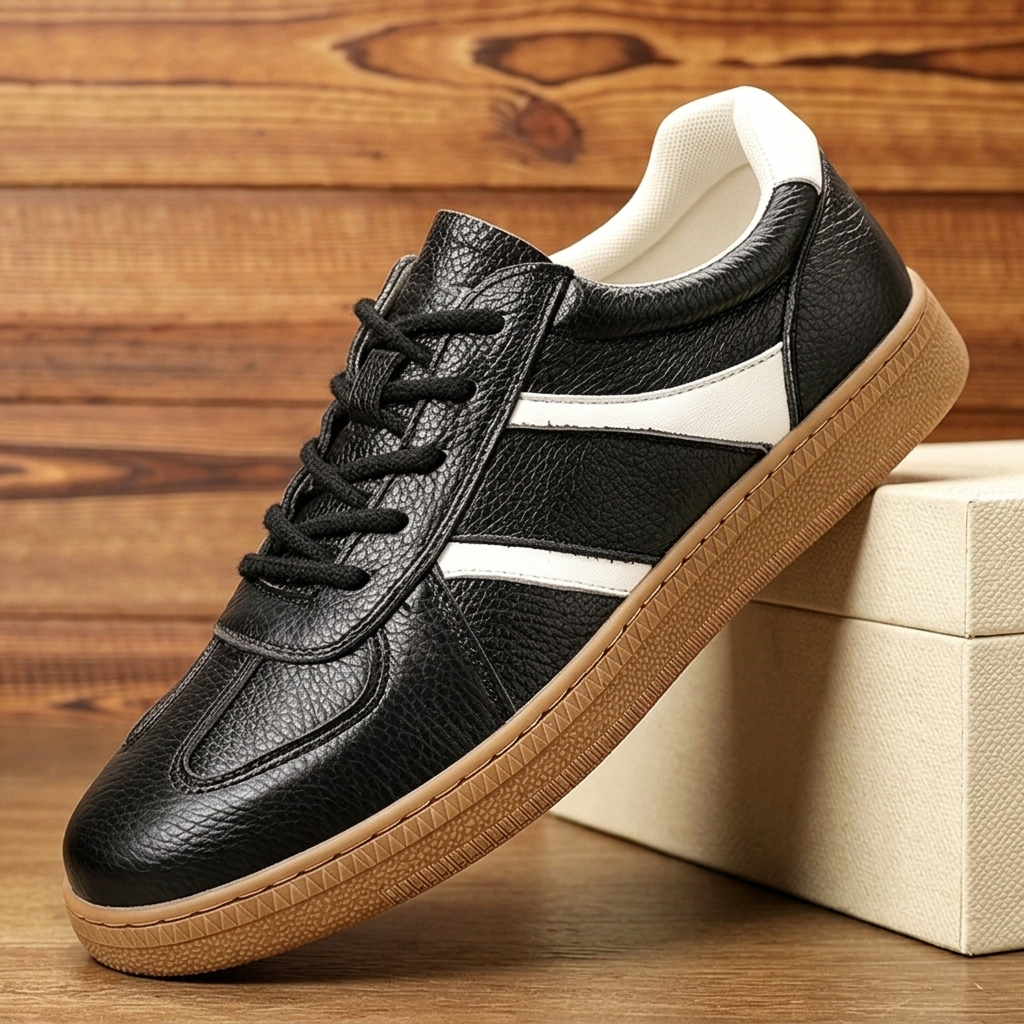 Calder Genuine Leather Sneakers