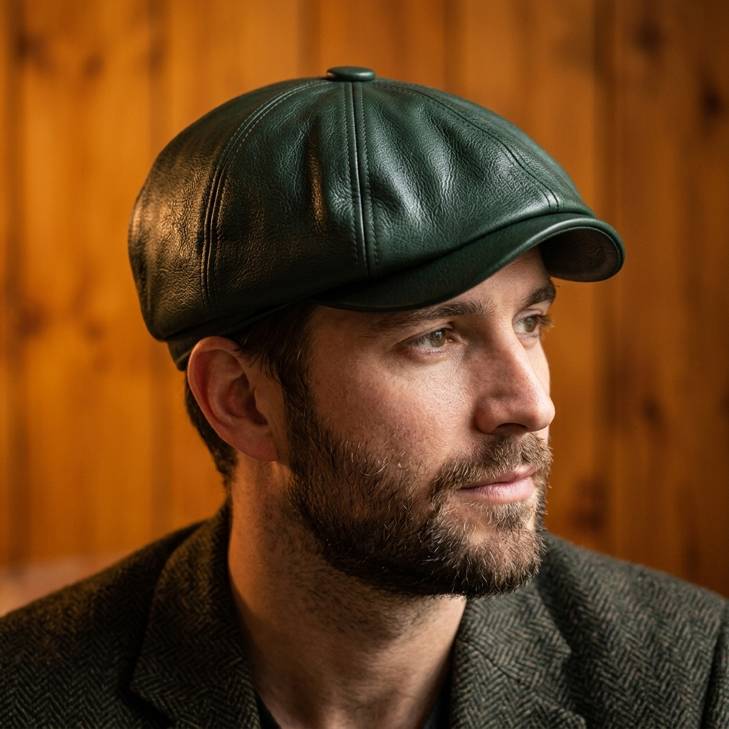 Bennett Vintage Leather Ivy Cap