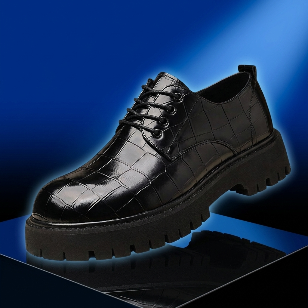 Preston Leather Lug Derbies