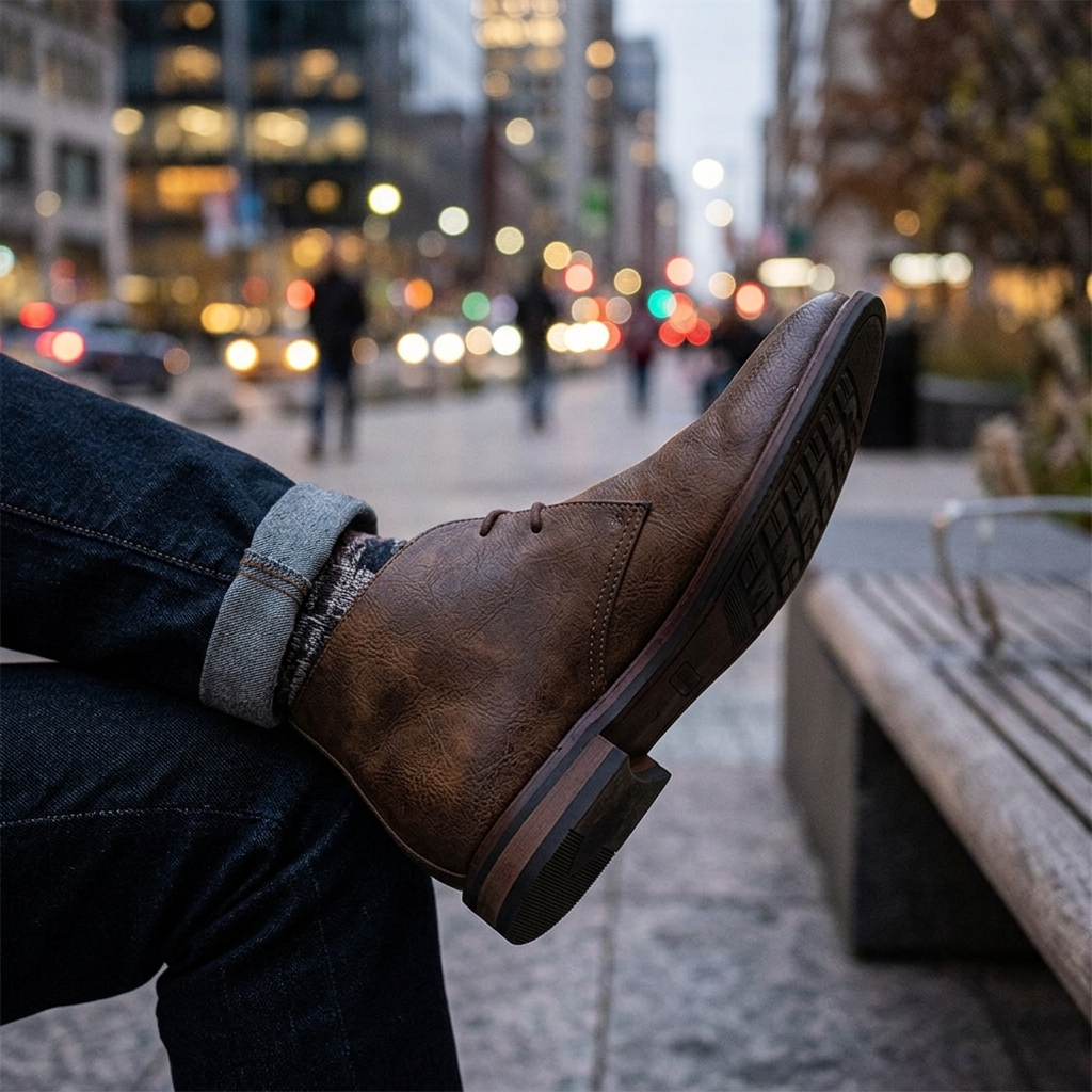 Winston Leather Chukka Boots