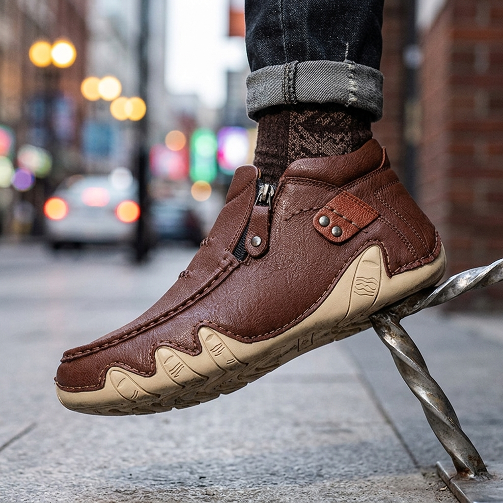 Hendrix Leather Boots