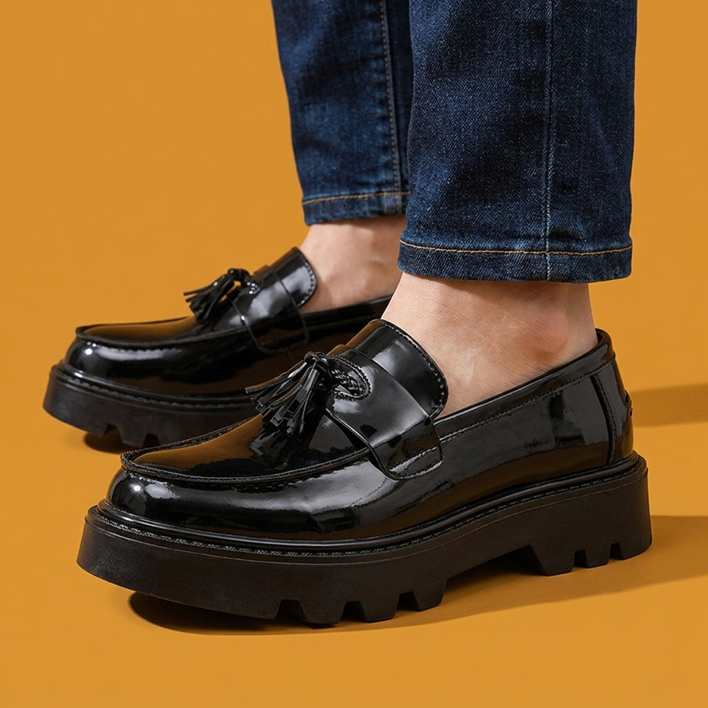 Dawson Leather Tassel Loafers