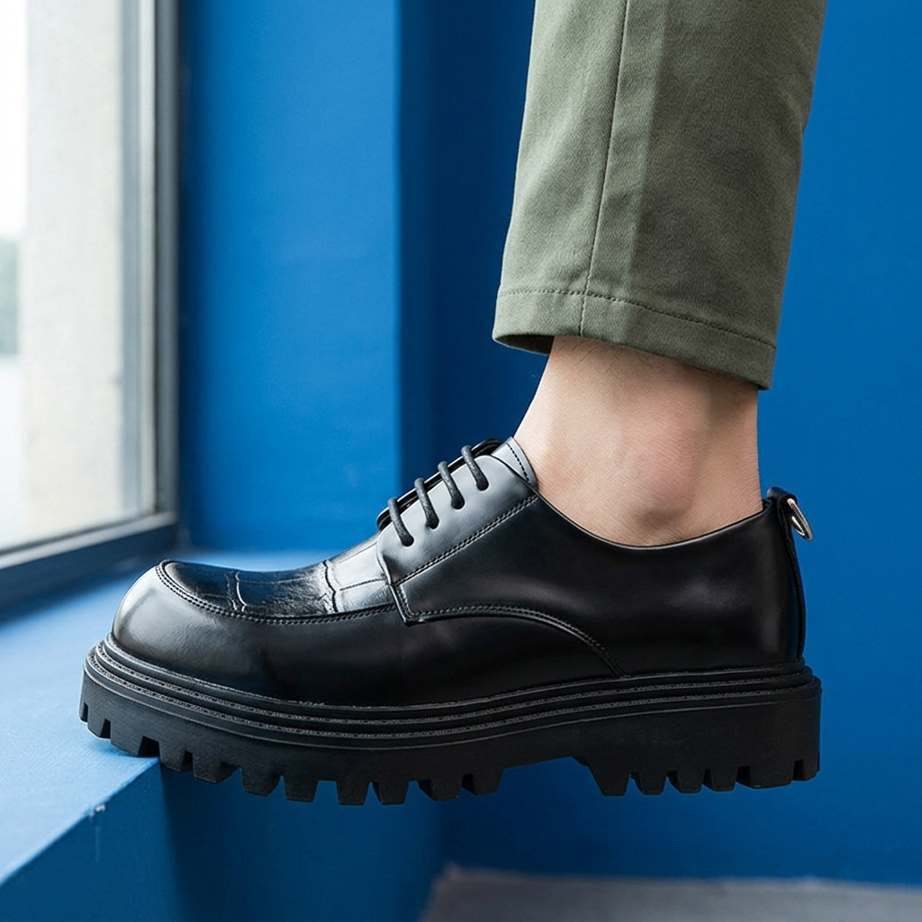 Richard Leather Derbies