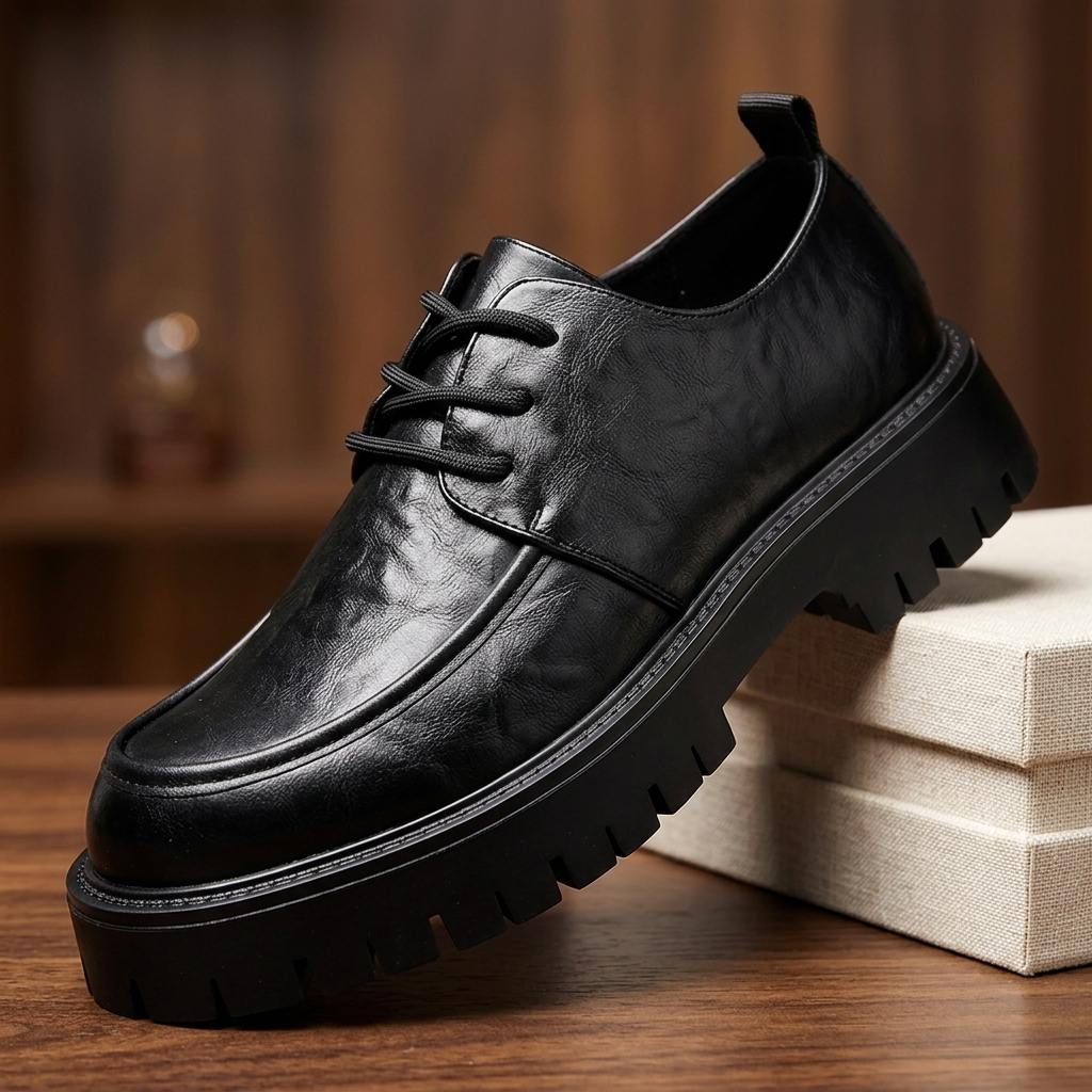 Callahan Leather Lug Derbies