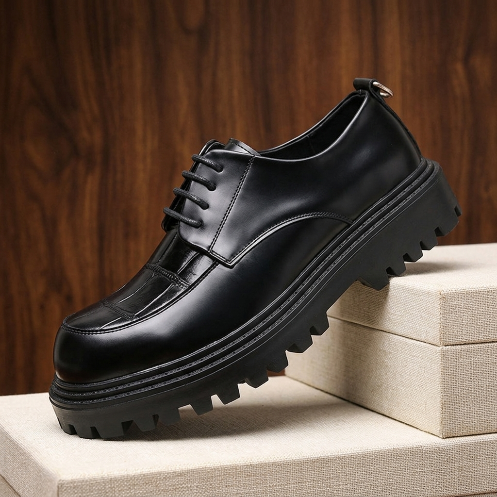 Richard Leather Derbies
