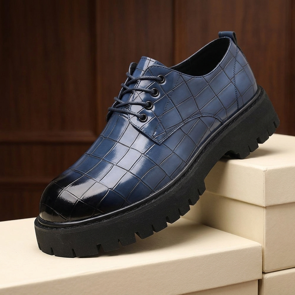 Preston Leather Lug Derbies