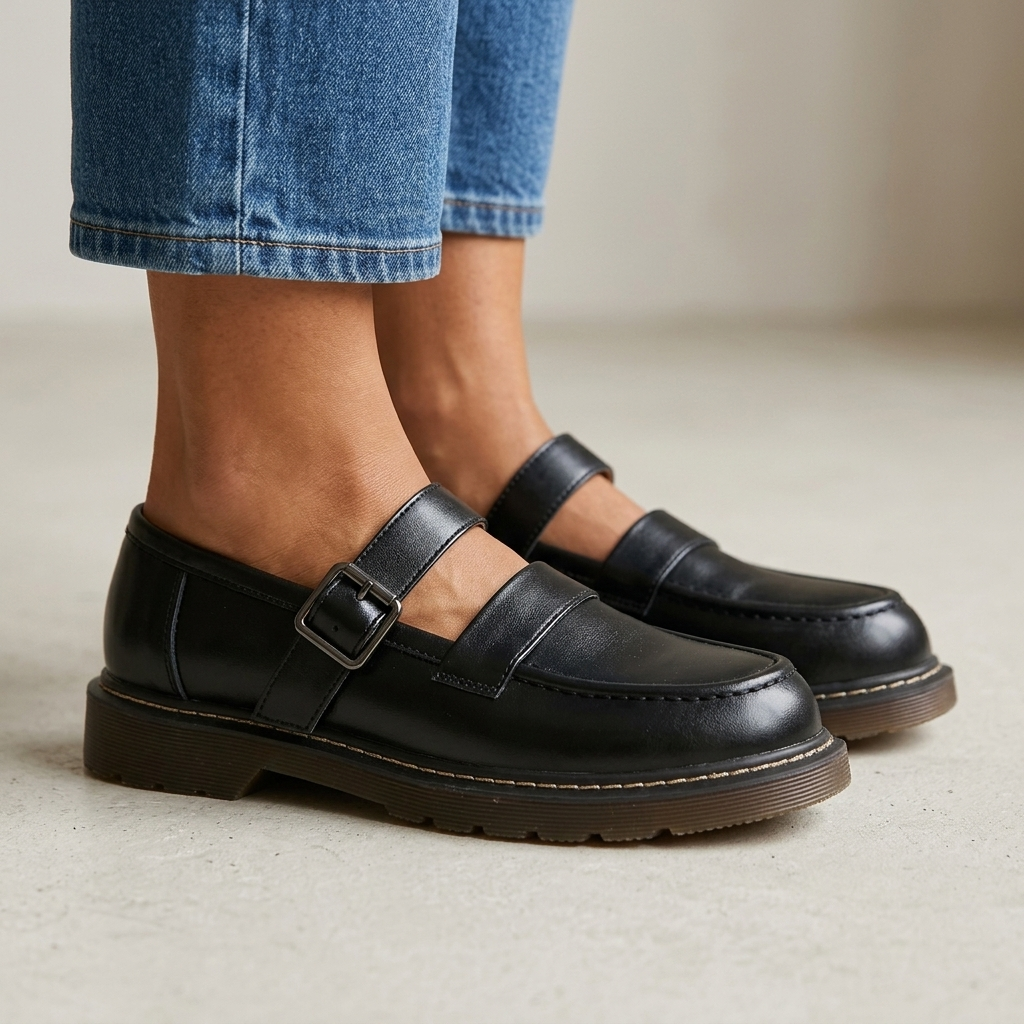Camille Leather Derbies