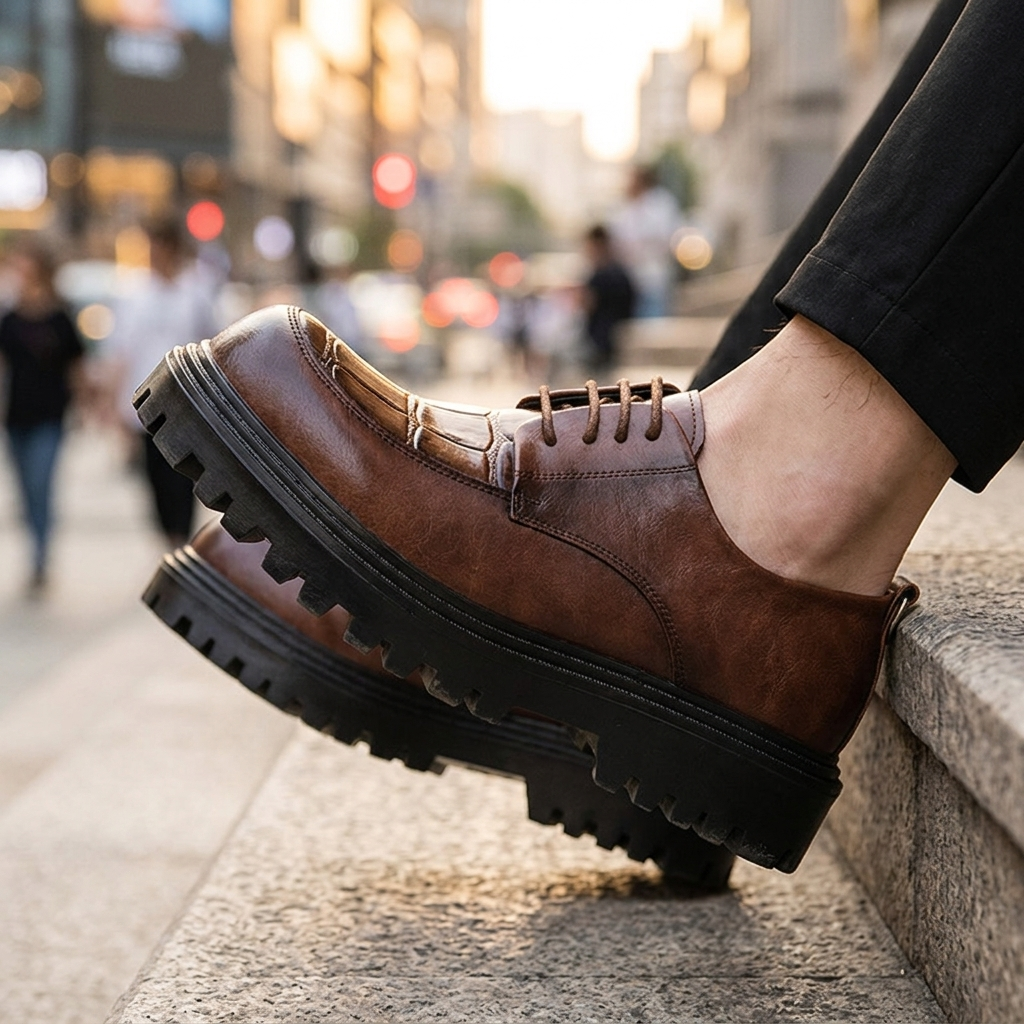 Richard Leather Derbies