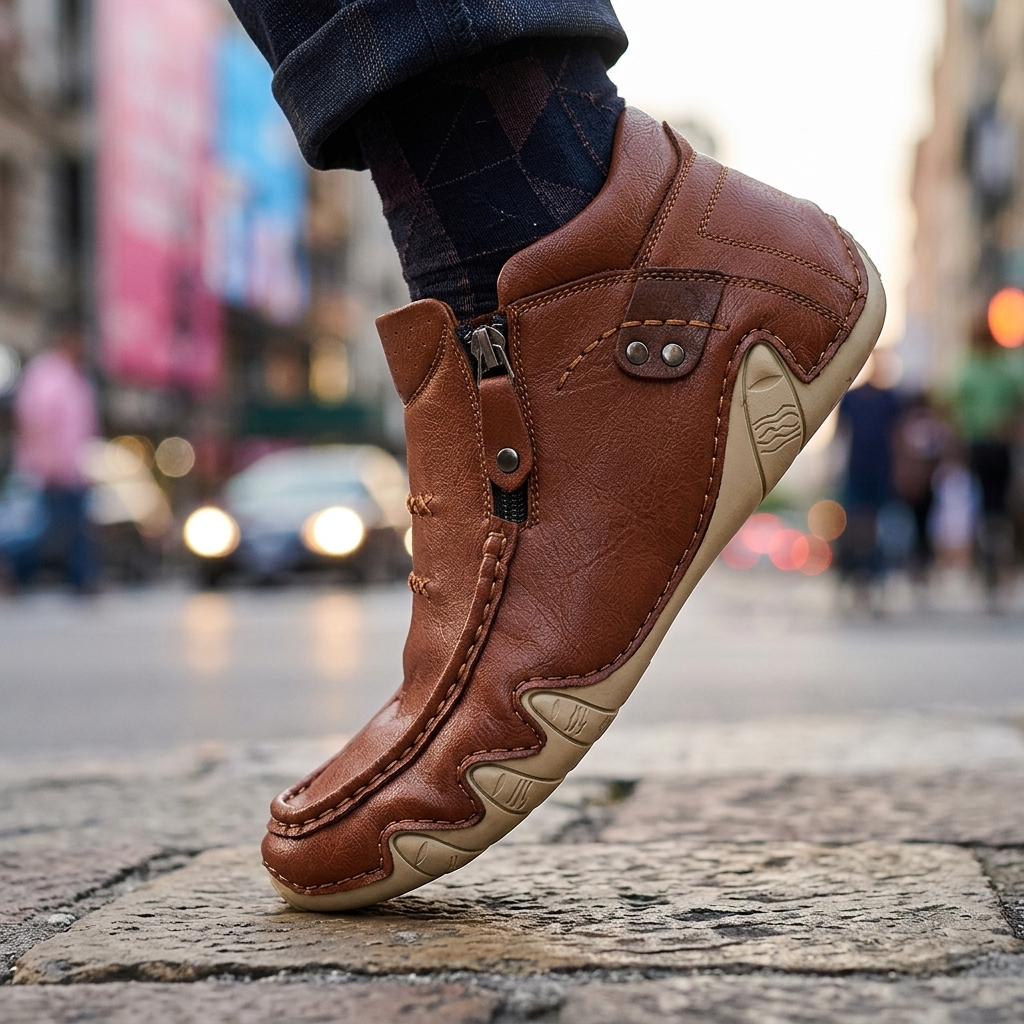 Hendrix Leather Boots