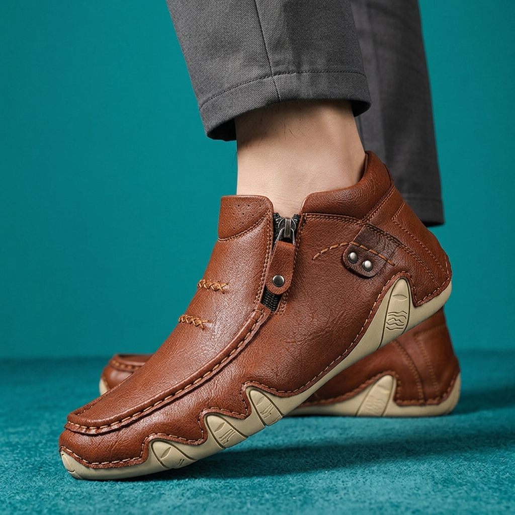 Hendrix Leather Boots