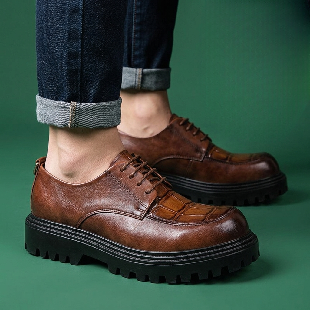 Richard Leather Derbies