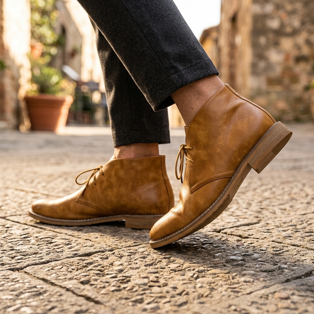 Winston Leather Chukka Boots