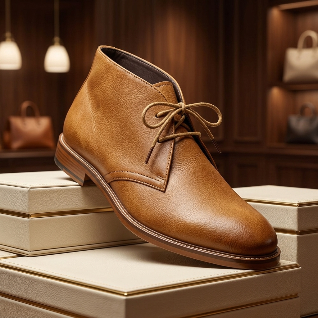 Winston Leather Chukka Boots