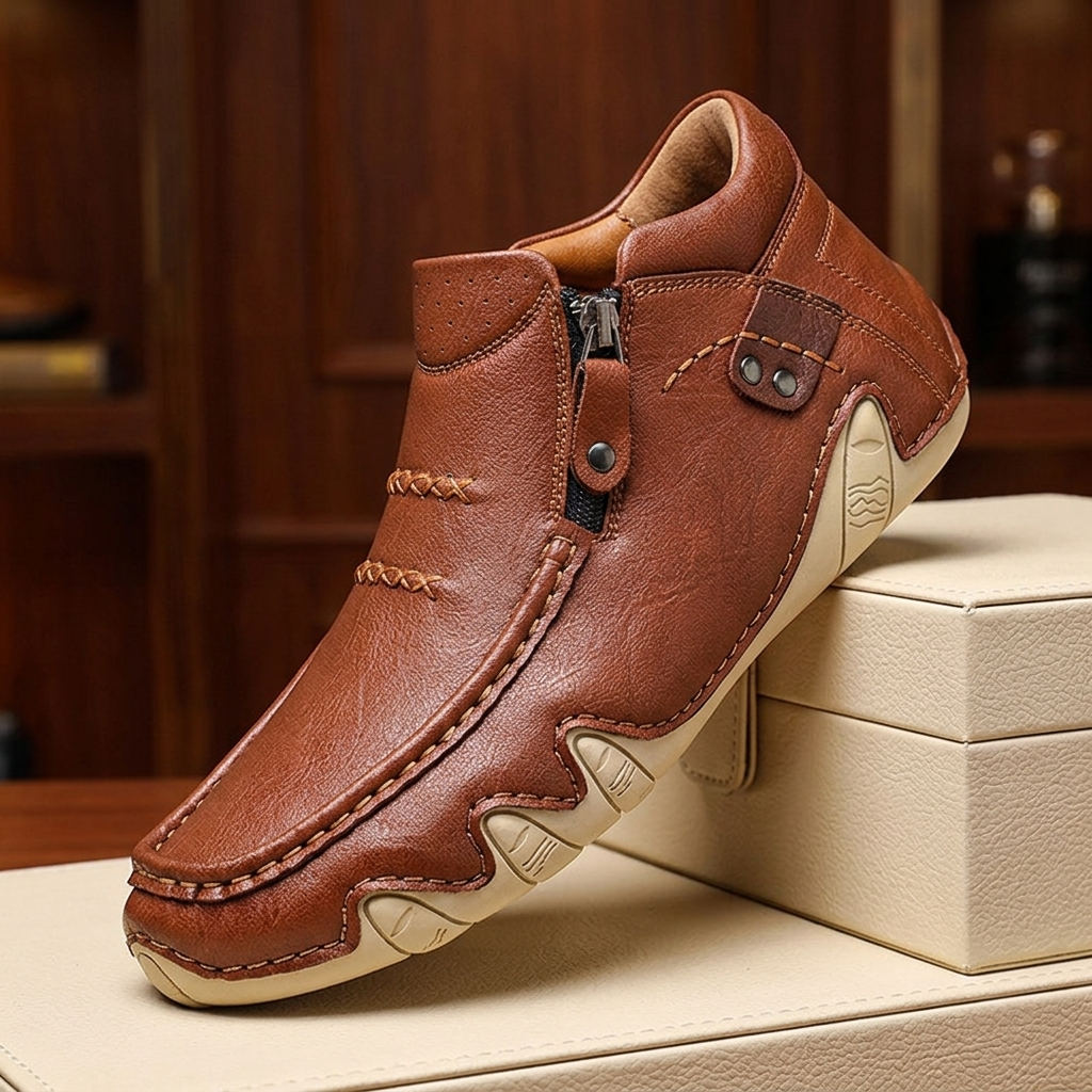 Hendrix Leather Boots
