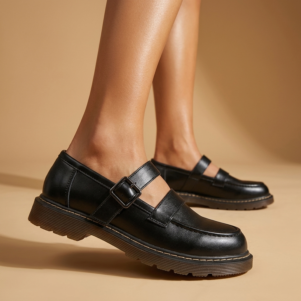 Camille Leather Derbies