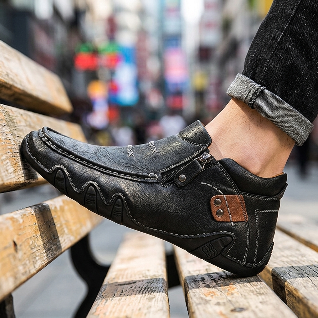 Hendrix Leather Boots