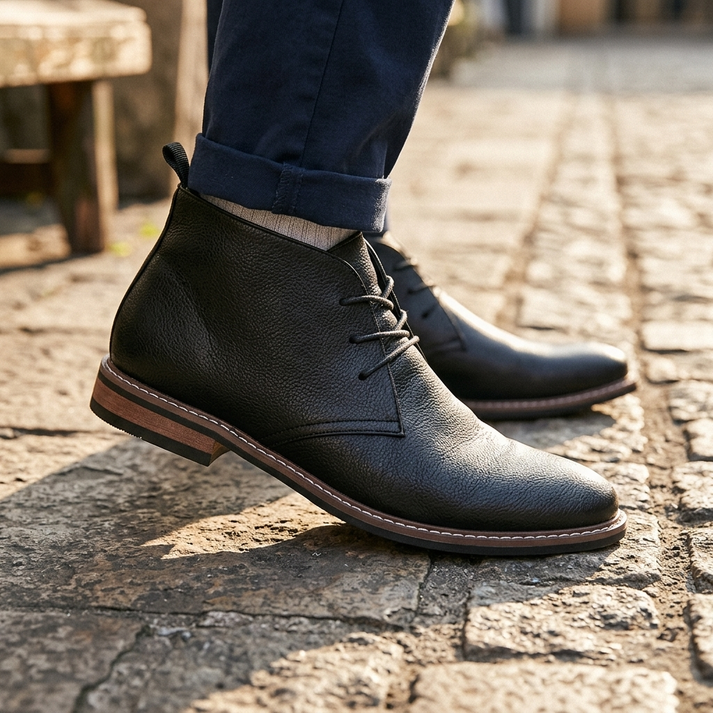 Winston Leather Chukka Boots