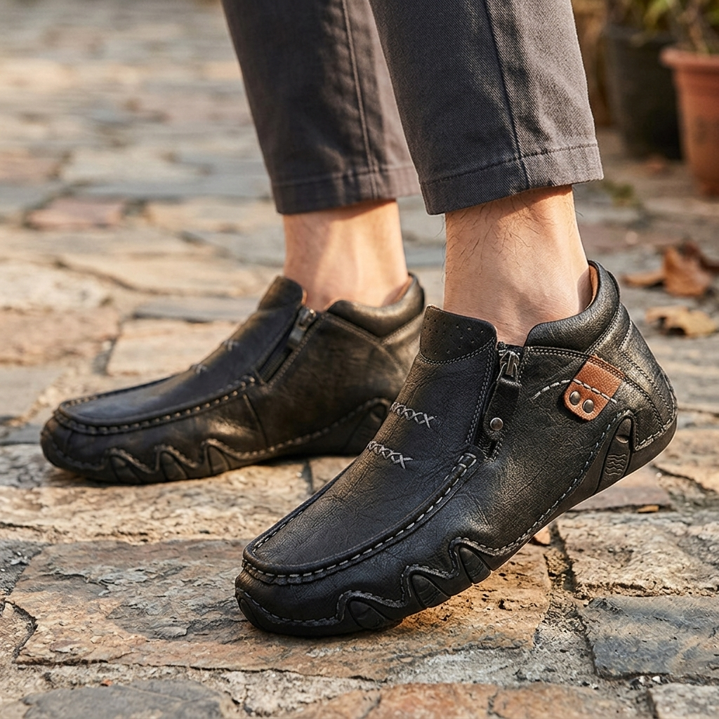 Hendrix Leather Boots