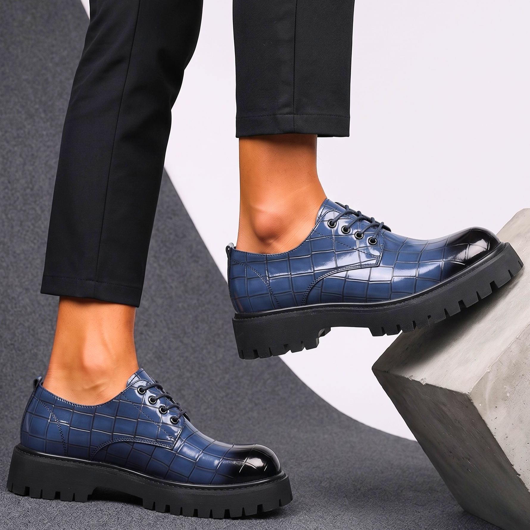 Preston Leather Lug Derbies
