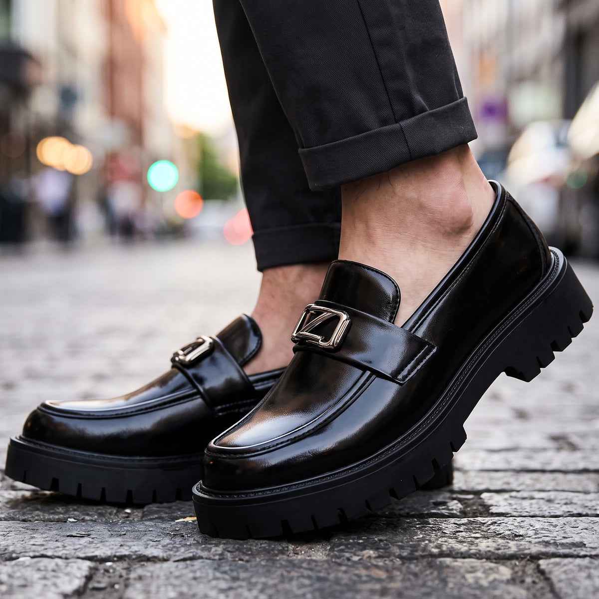 Zayn Leather Derbies